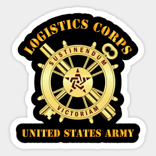 Logistics Corps - Branch Insignia - US Army Sticker